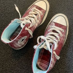 Converse 70 Plaid High Top Sneakers